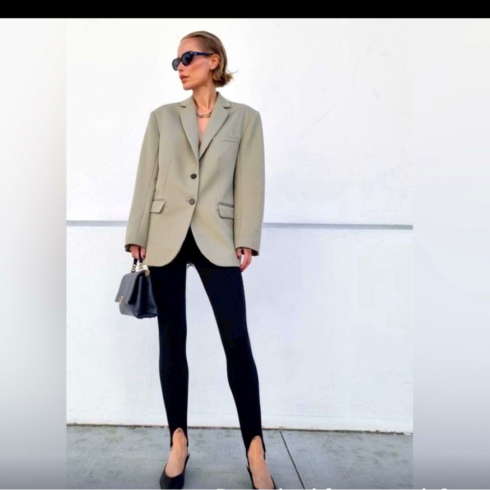 $229 Anine Bing West Stirrup Leggings NWT